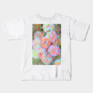 Pastel Hydrangea Kids T-Shirt